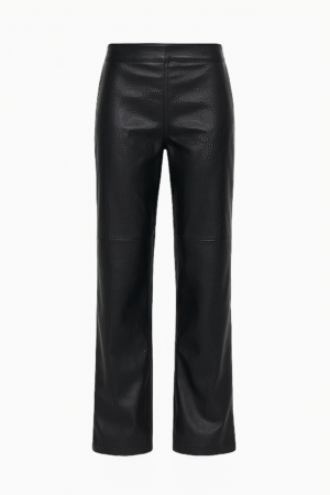 Loose Fit Leather Pants