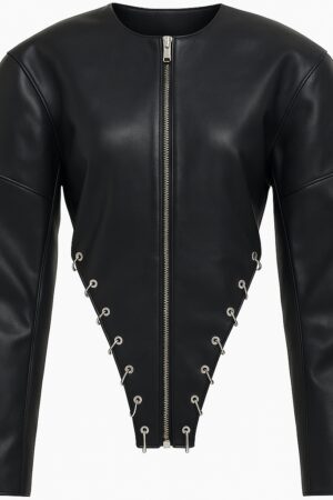 Moto Cropped Jacket