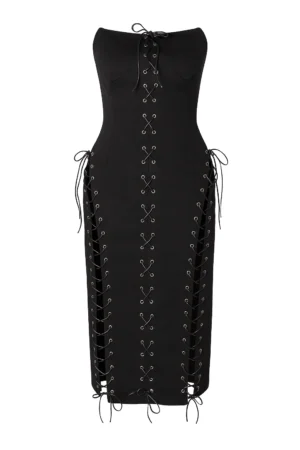 Velora Corset Lace Dress